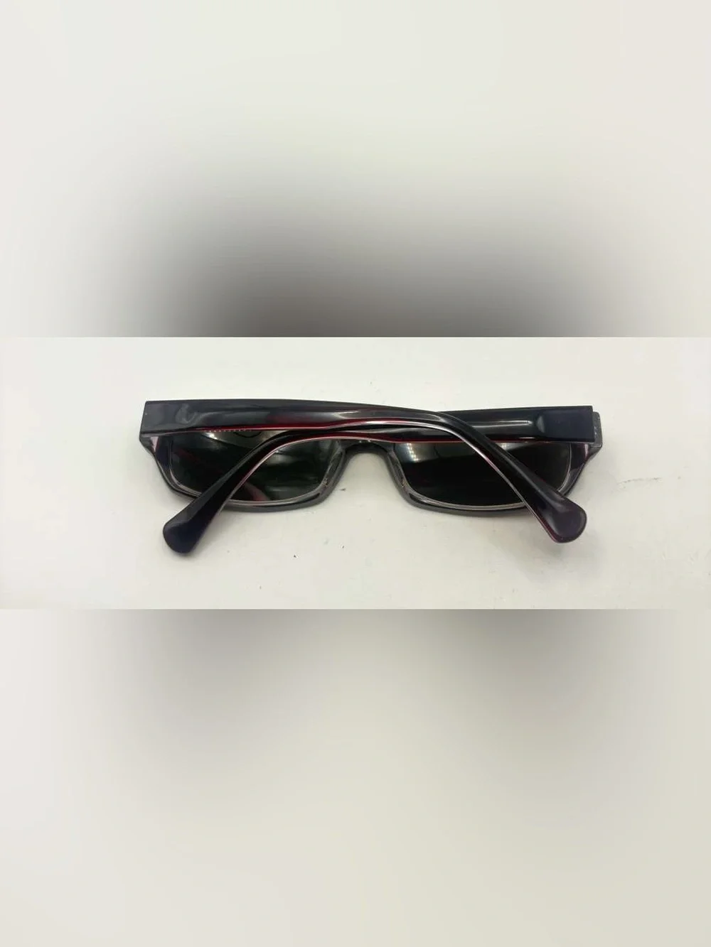 Burgundy Oval Sunglasses Frames Only